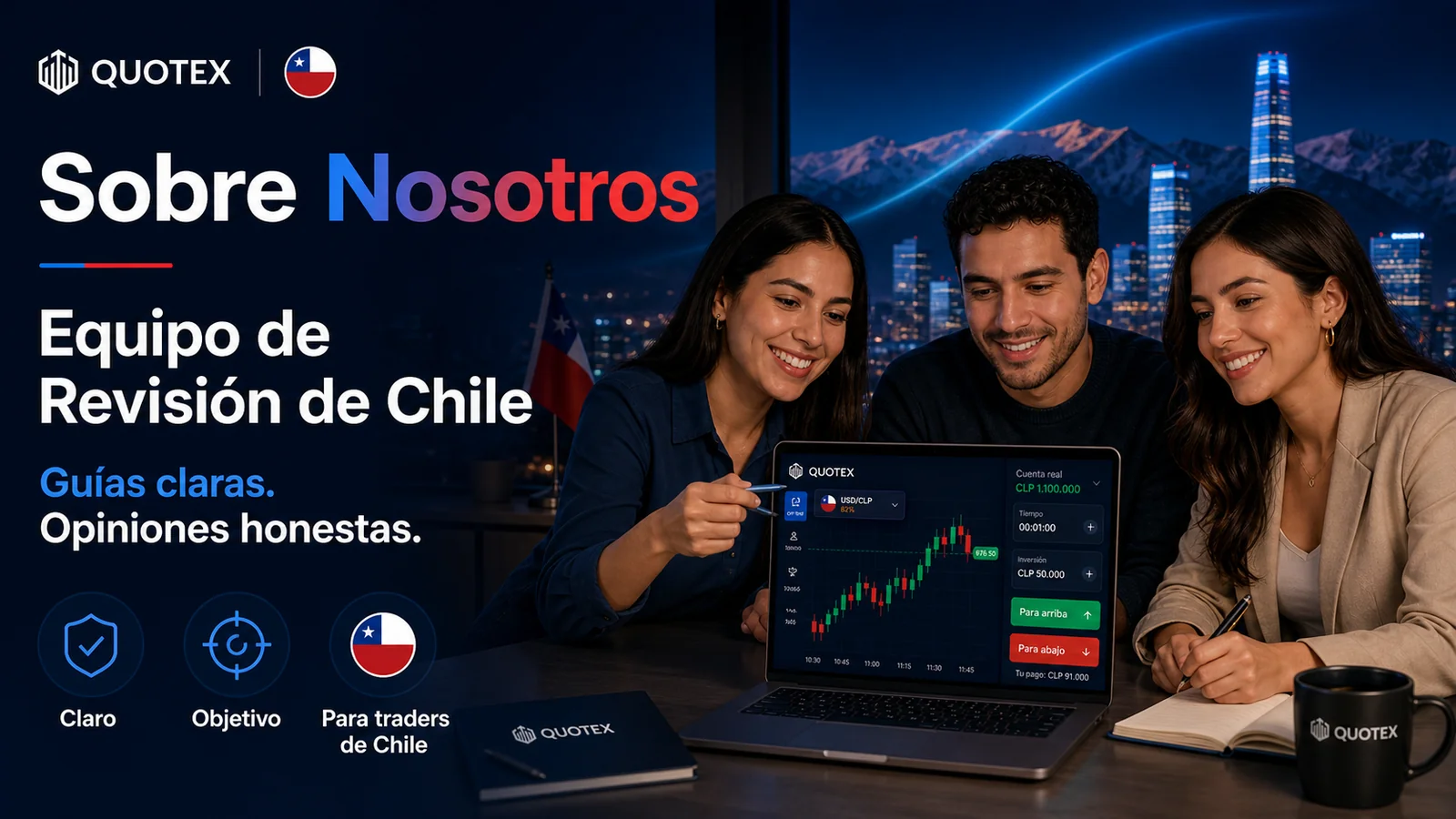 Acerca de Quotex — Plataforma de Trading